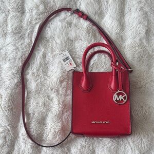 Michael Kors Cherry Red Mini Bag (new with tags)
